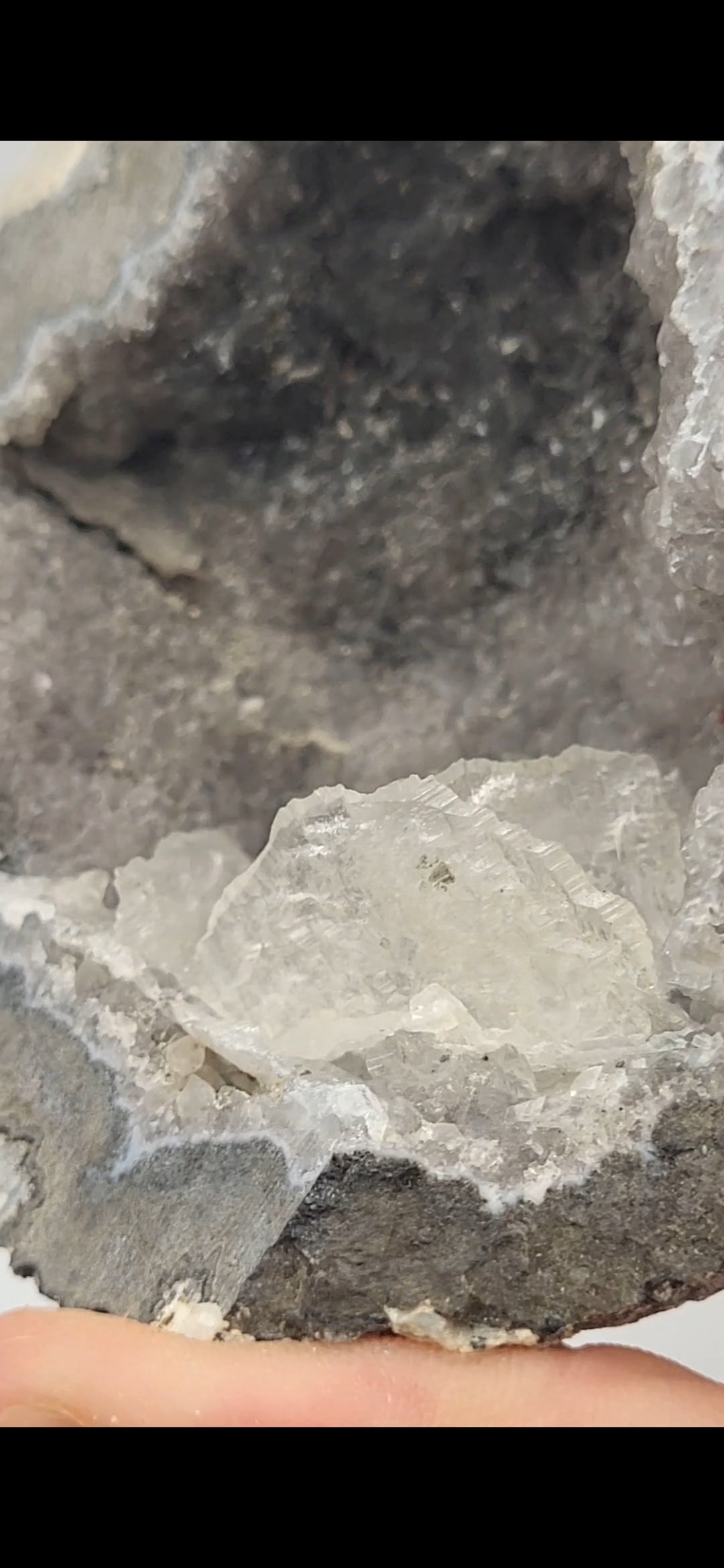 Mexican Geode with Gypsum