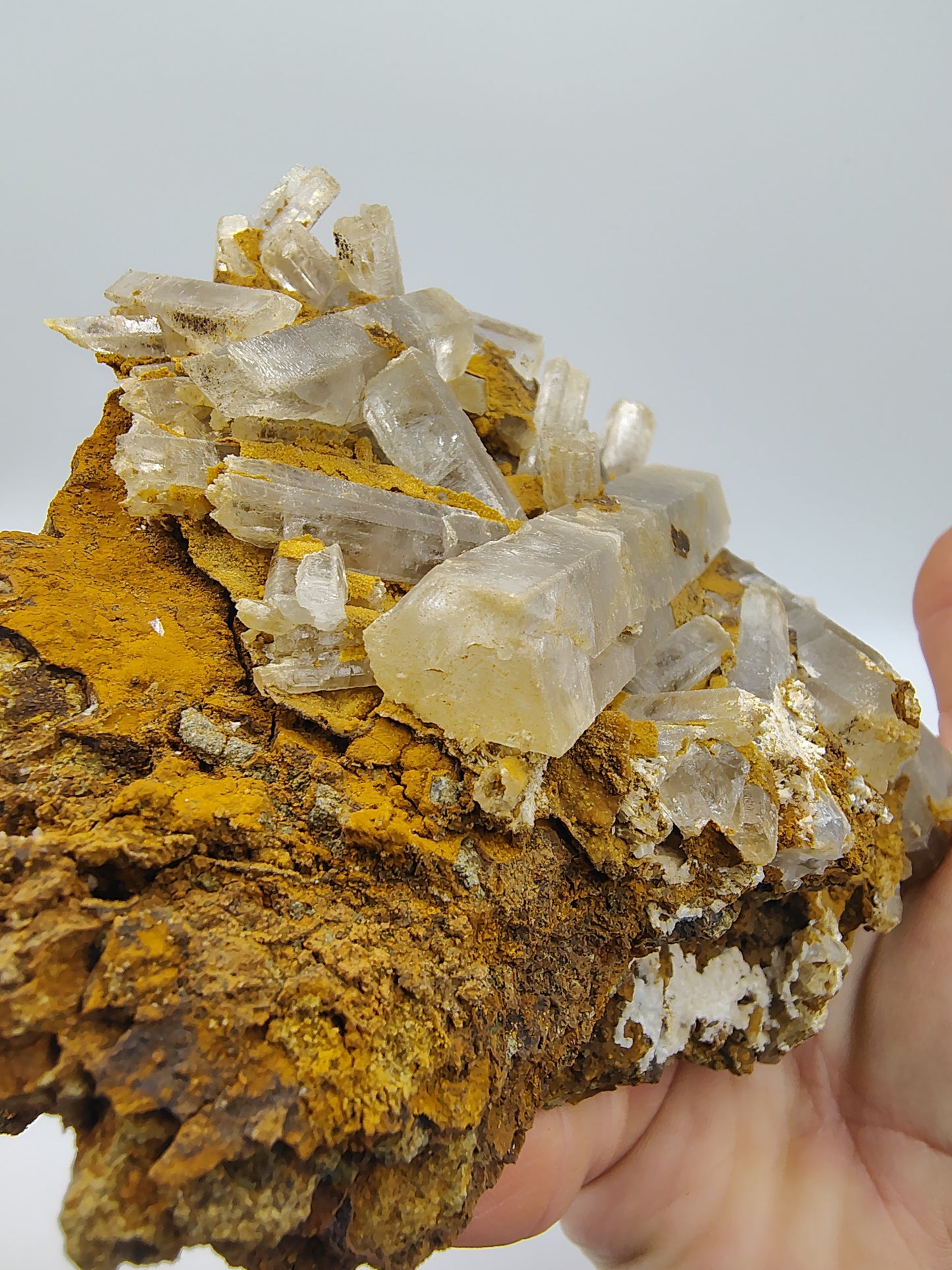 Aragonite from Mamsa, Sidi Ayed, Midelt, Morocco