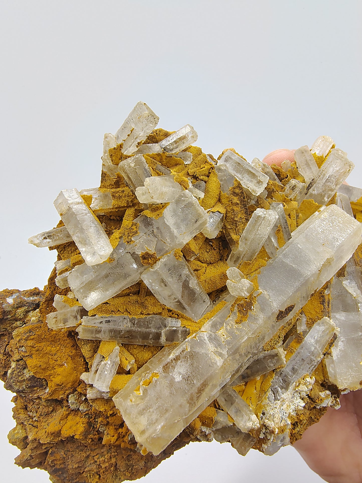 Aragonite from Mamsa, Sidi Ayed, Midelt, Morocco
