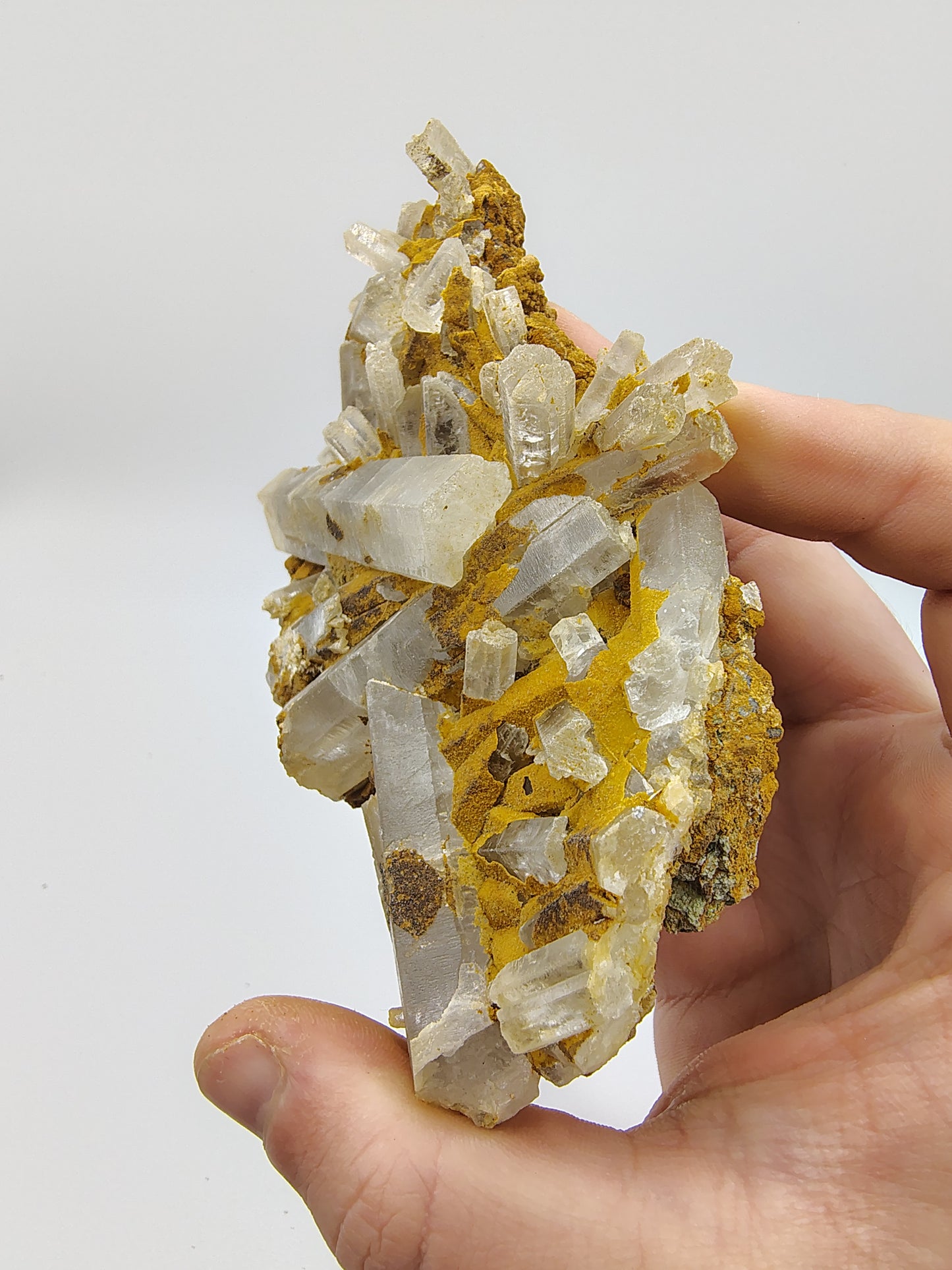 Aragonite from Mamsa, Sidi Ayed, Midelt, Morocco